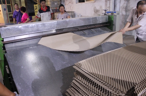 濕簾降溫生產線